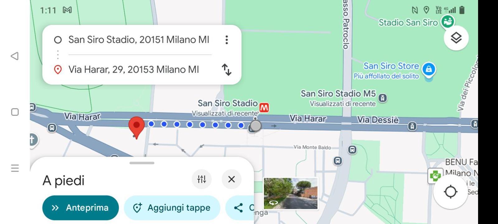 Camera Doppia A 700 Metri Dallo Stadio Cir 015146 Милан Экстерьер фото